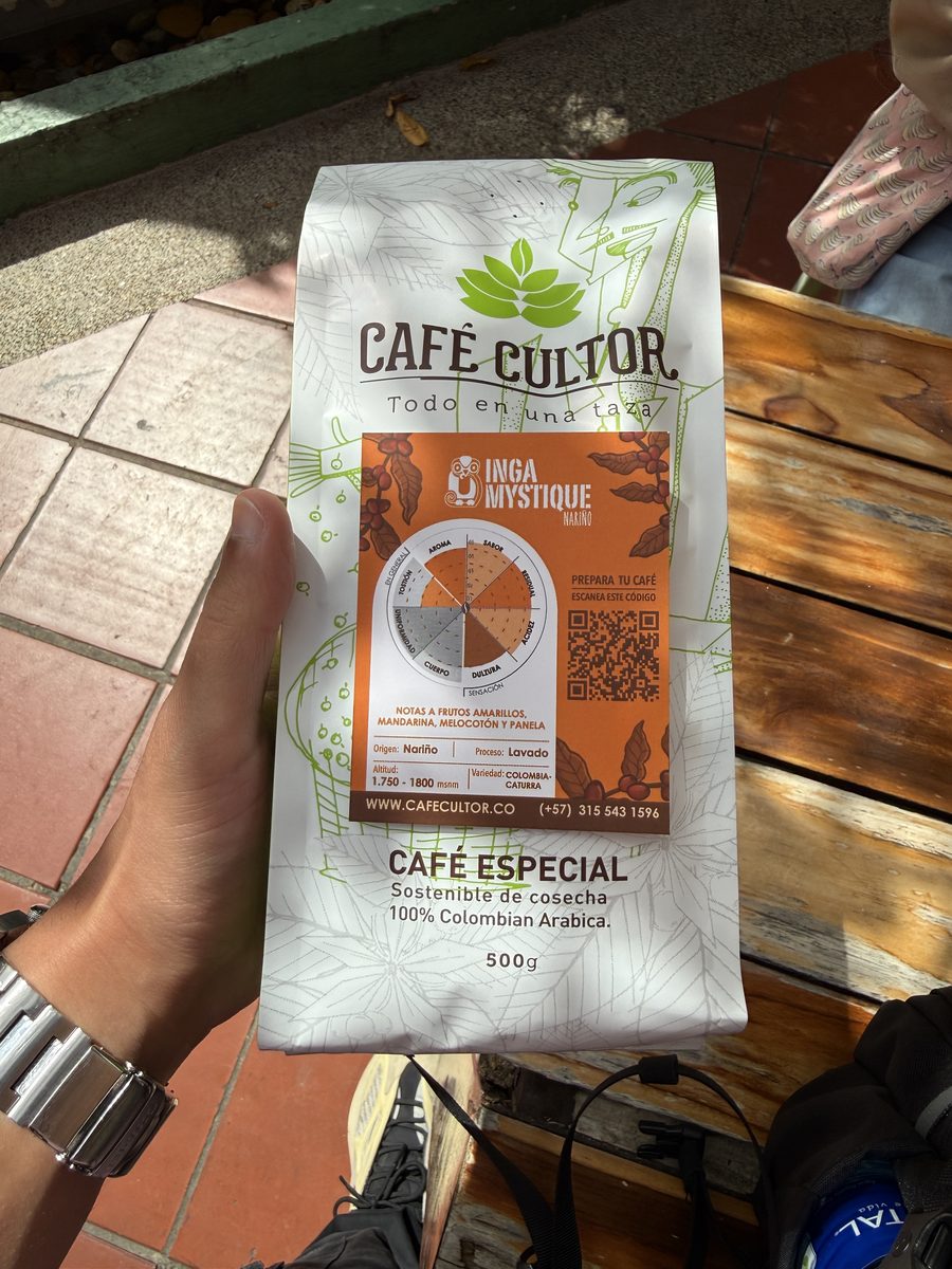 Cafe Cultor Cafe Especial bag from Bogota