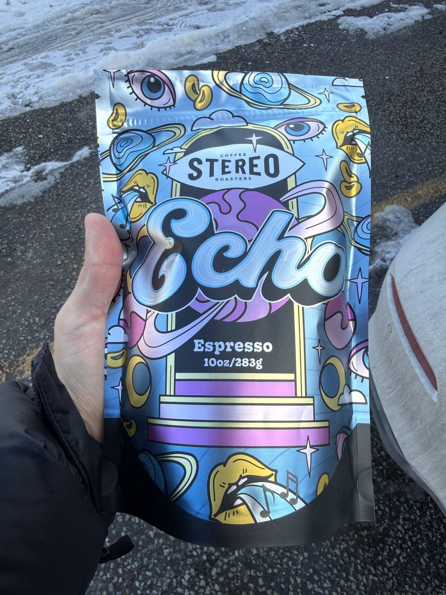 Stereo Coffee Roasters Echo espresso bag